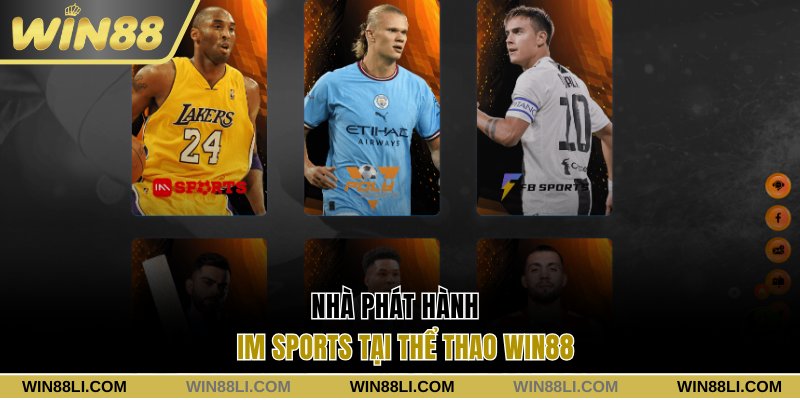 Nhà phát hành IM Sports tại Win88